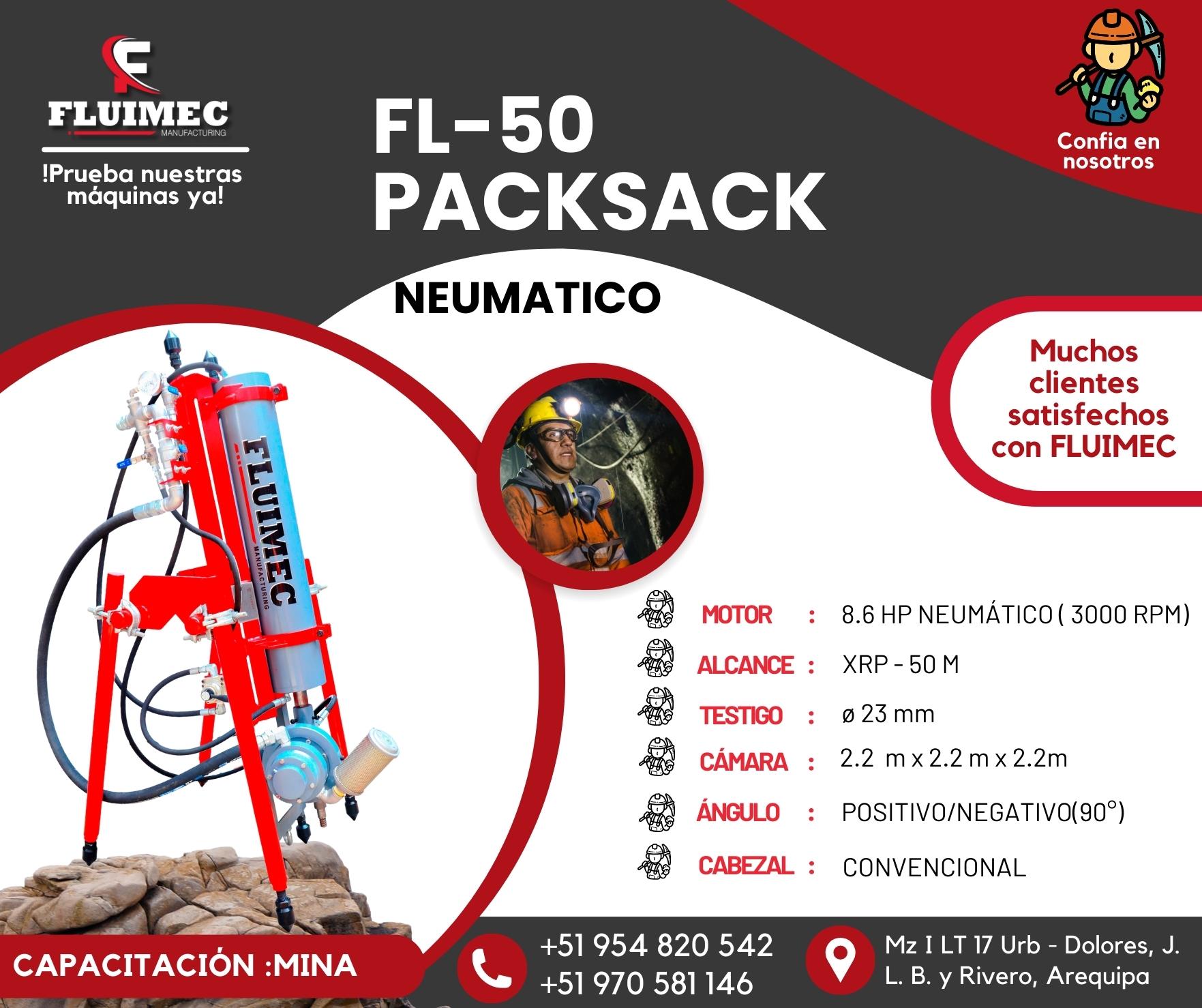 MAQUINA PACKSACK FL - 50 EQUIPO DE GRAN UTILIDAD 